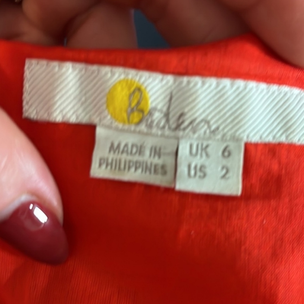 Boden Ruffle top - Picture 5 of 5